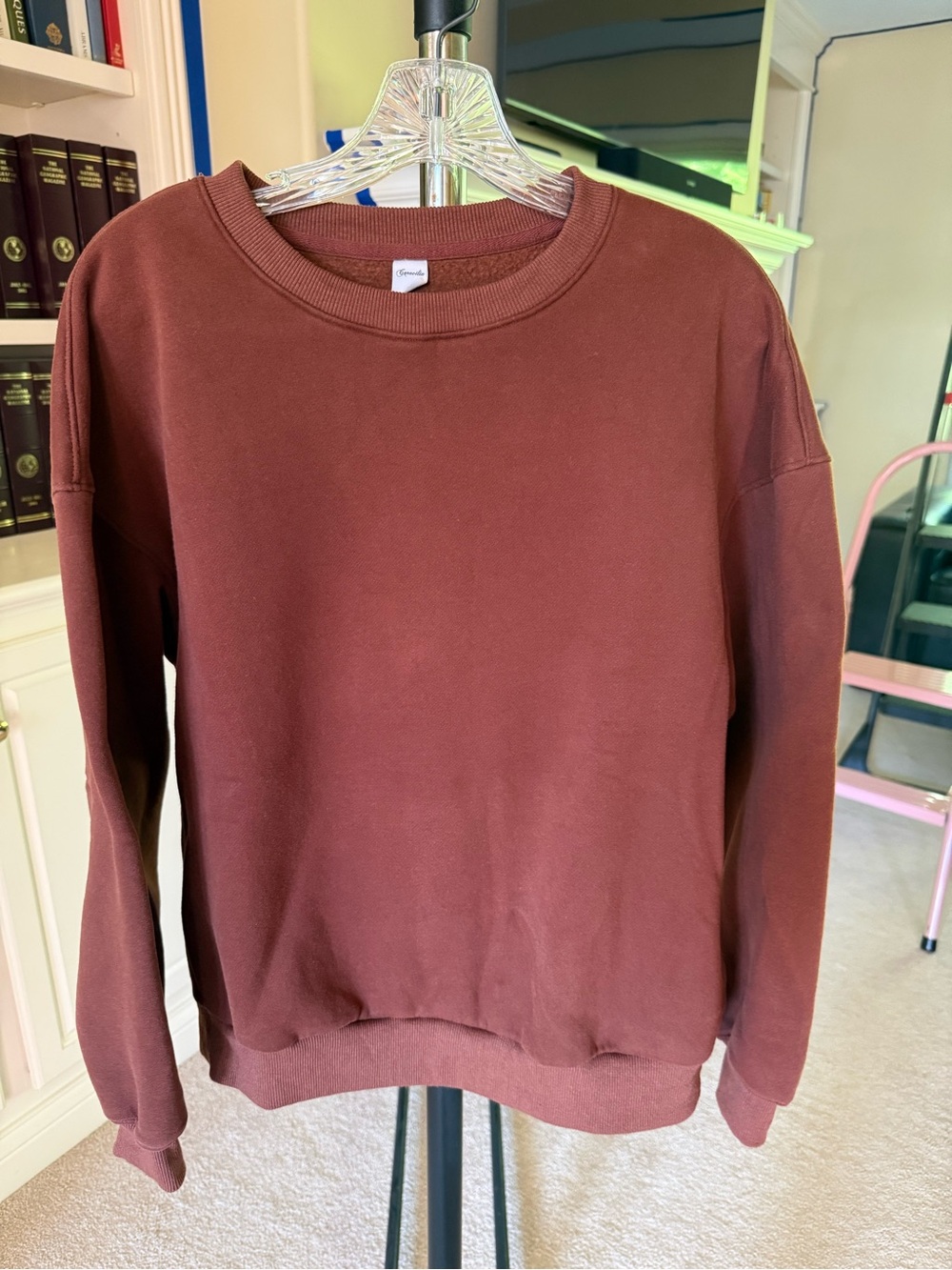 Caracilia women's oversized crewneck sweatshirt